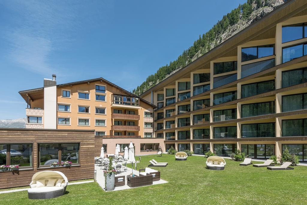Hotel Palue Понтрезина Экстерьер фото